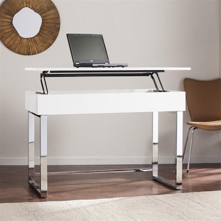 Gfancy Fixtures Classic White Adjustable Height Desk GF3099842